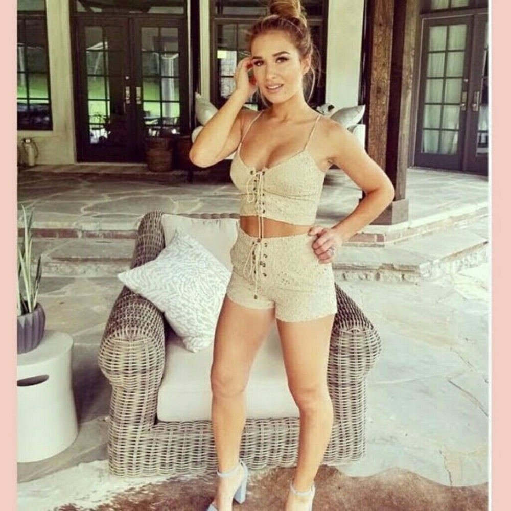 Kittenish Lace Shorts